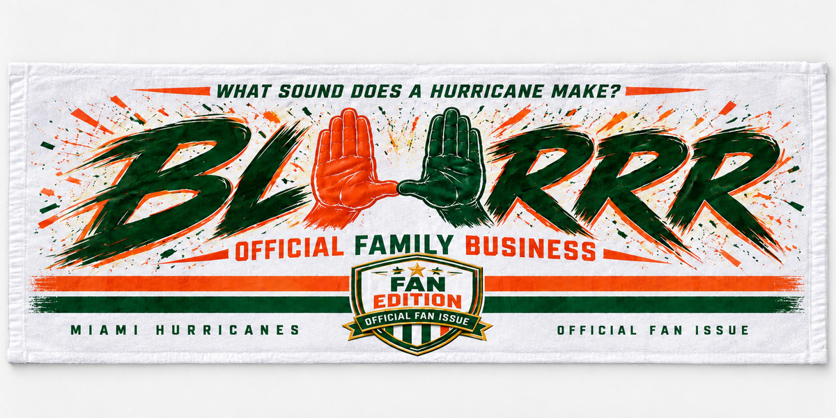 BLURRR Towel — First Commemorative Fan Edition